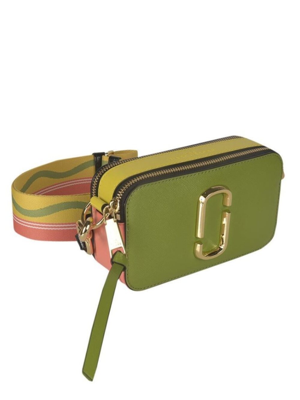 Marc Jacobs The Snapshot Colorblock Crossbody Bag / Peridot Multi NWT - Picture 10 of 10